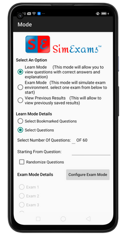 Exam Engine Help Image