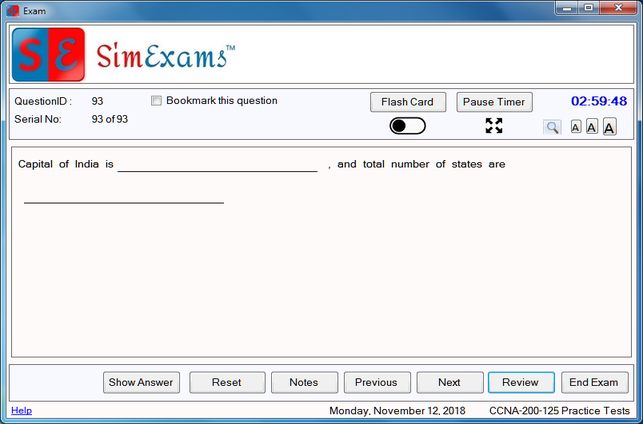 Question Types Supported 8