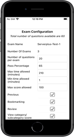 Exam Engine Help Image