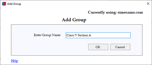 Add/Edit Group screen 2