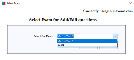 Exam engine help images
