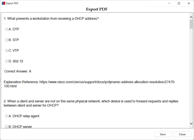 Exam engine help images