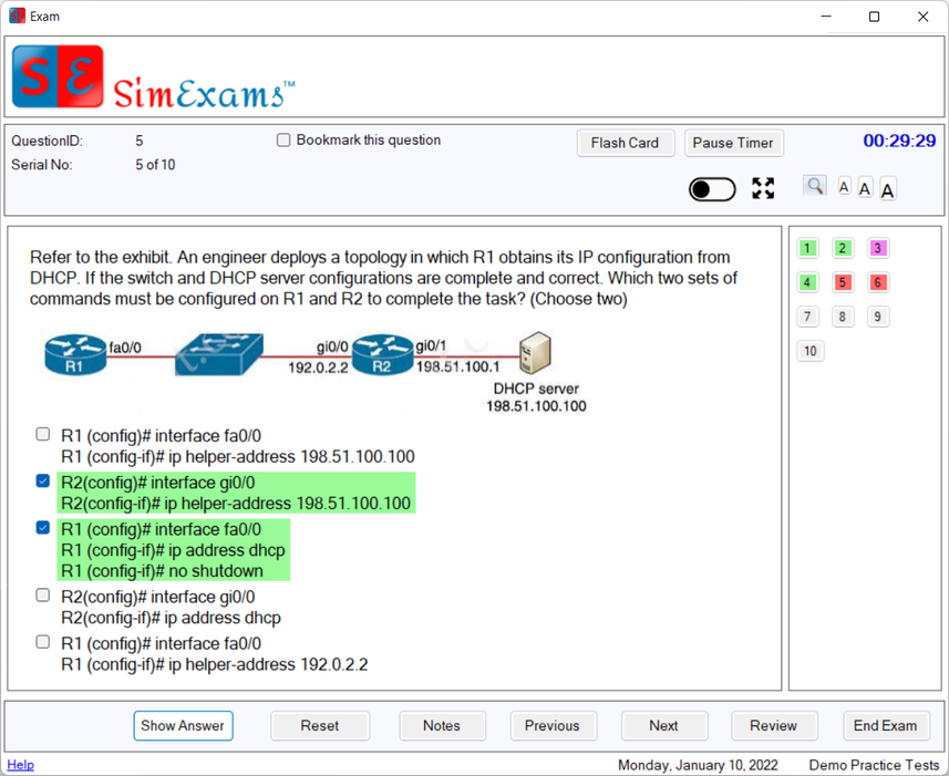 Question Types Supported 1