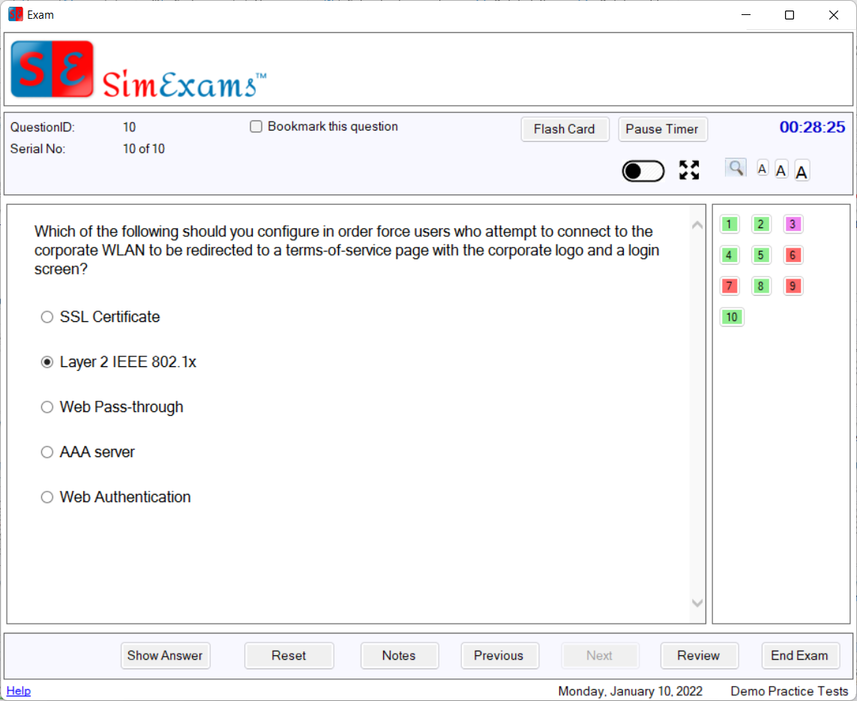 Question Types Supported 2