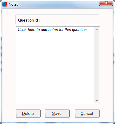 Exam screen 2