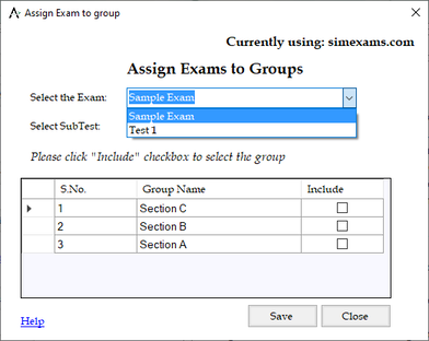 Add/Edit Group screen 2