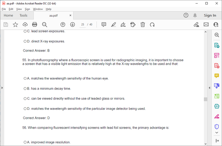 Exam engine help images