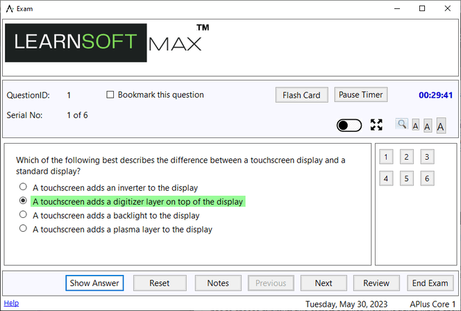 Question Types Supported 1