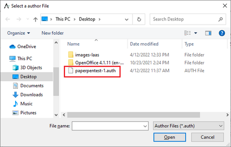 Update Test Module screen 3