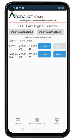 Add test module screen 4